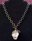 *Leaf in Brass Necklace